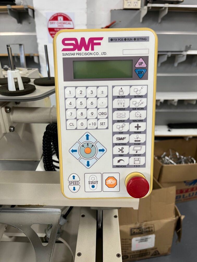SWF/B-601C control panel