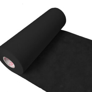 black cotton tearaway backing roll